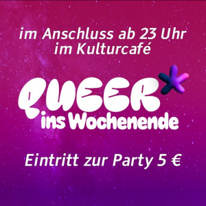 Queer* ins Wochenende