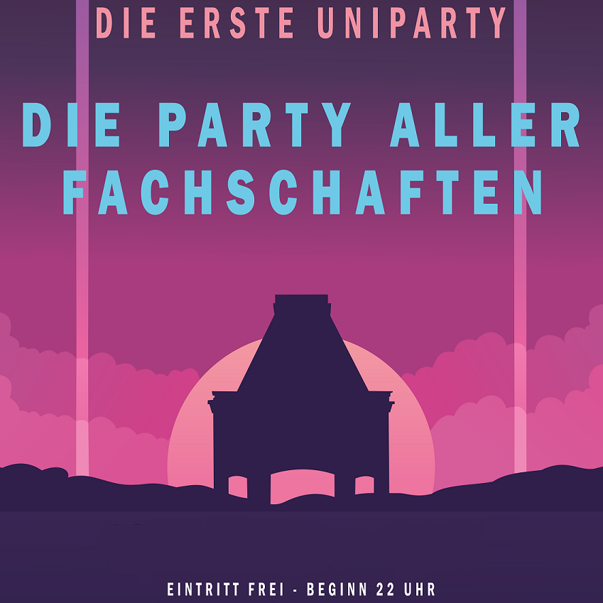 Erste Uniparty blanko