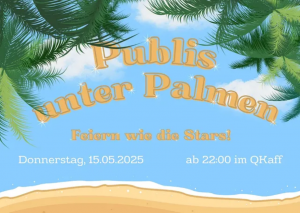 Fachschaftsparty: Publizistik