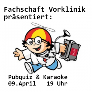 Fachschaft Vorklinik: Pubquiz & Karaoke